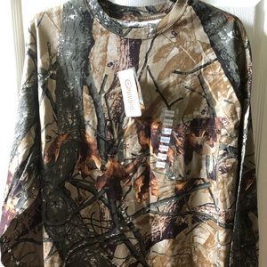 Camo long sleeve shirt (Fusion 3-D)-Brand new 2XL
